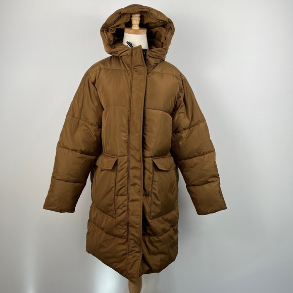 Quince Brown Puffer Jacket - Picture 8 of 13